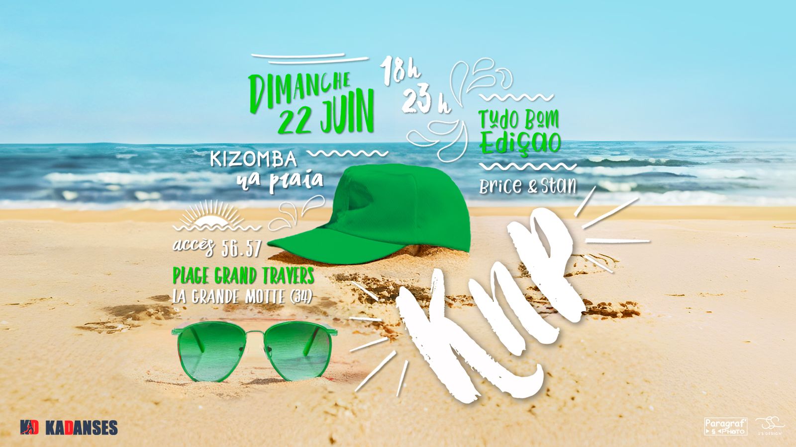 Kizomba Na Praia (KNP) - Tudo bom edição
