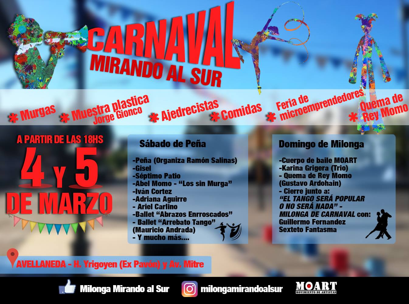 Carnaval Mirando al Sur en Avellaneda