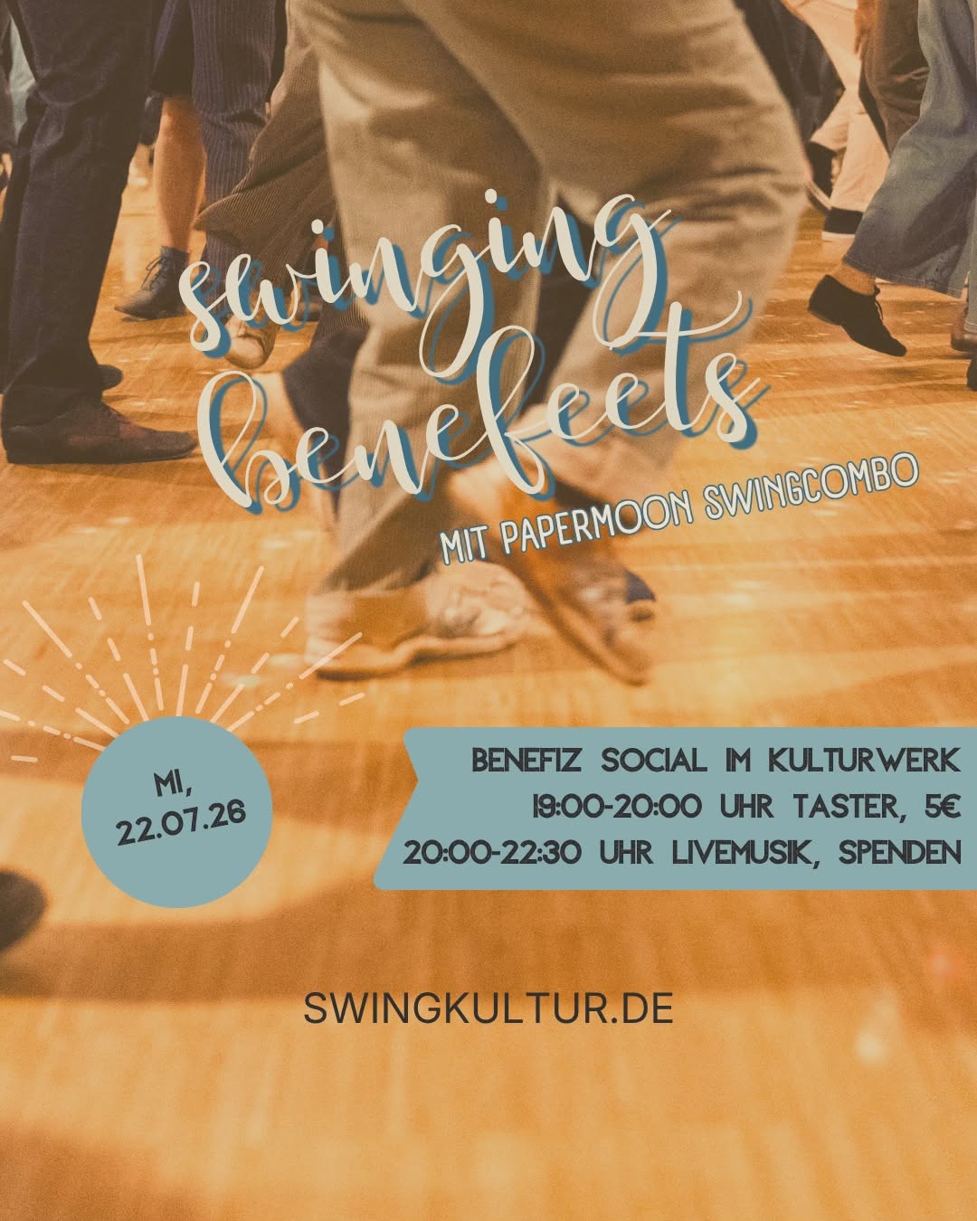 Swinging Benefeets - Hop for Hope
