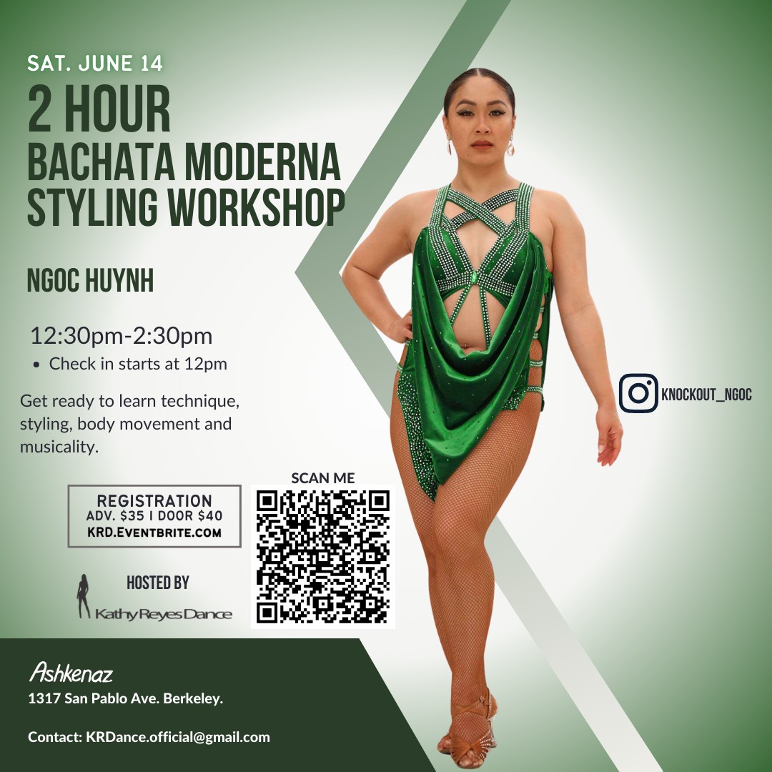 Bachata Moderna Styling Workshop in Berkeley - Knockout Dance
