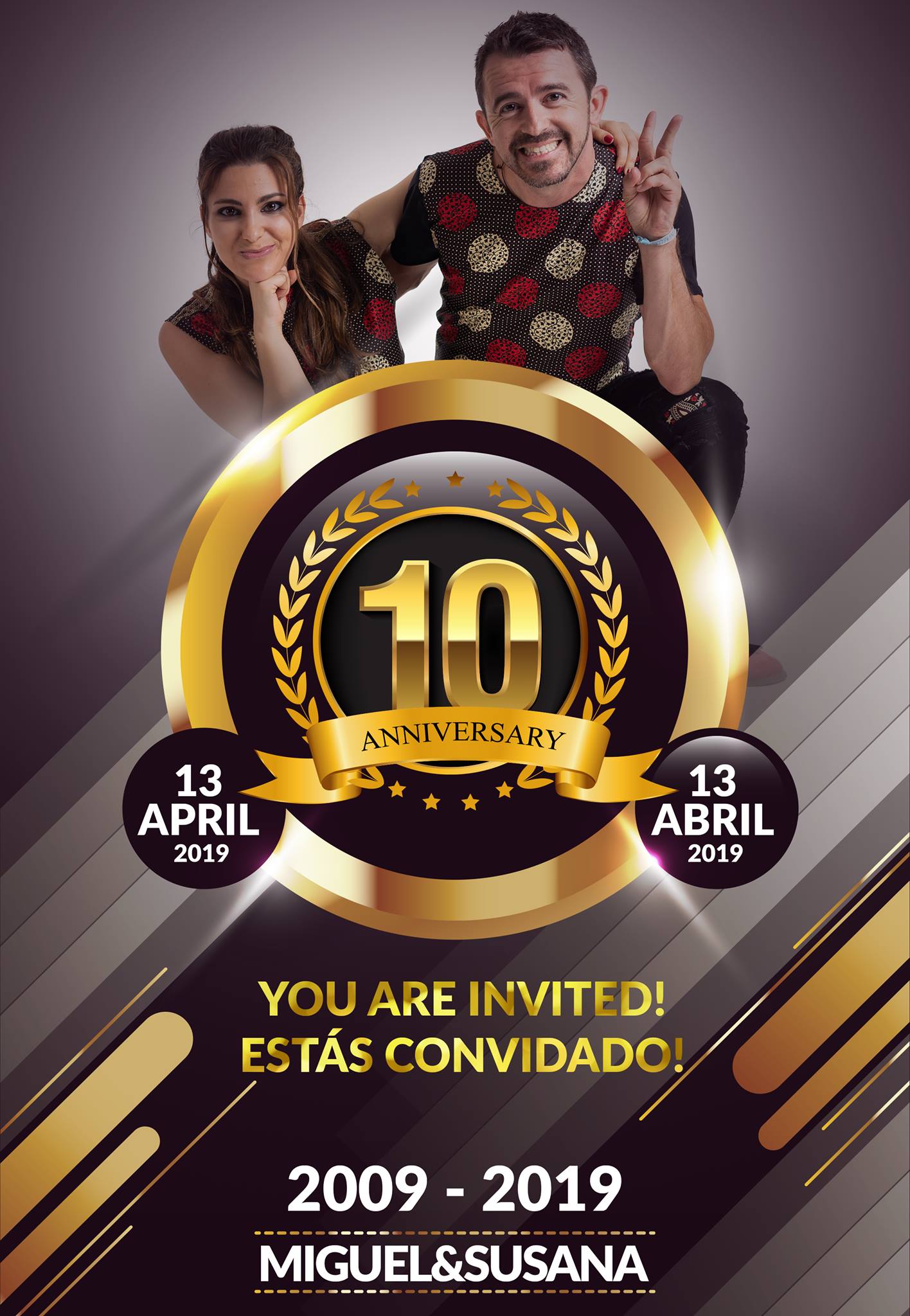 10th Anniversary - Miguel e Susana