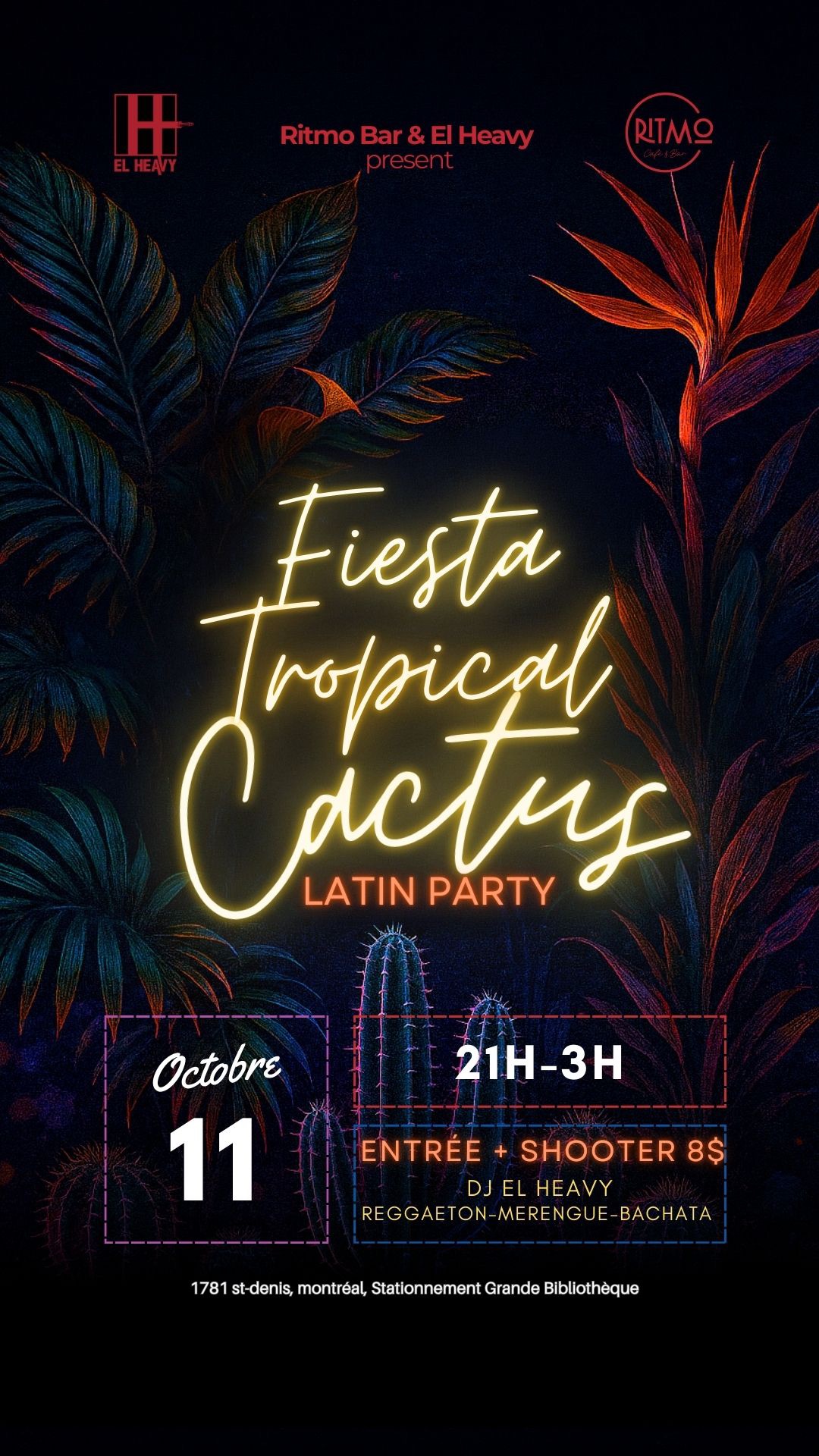 FIESTA TROPICAL CACTUS
