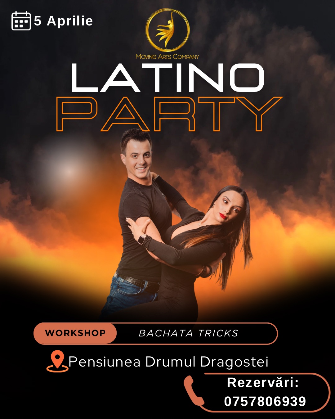 Latino Party & Bachata Workshop