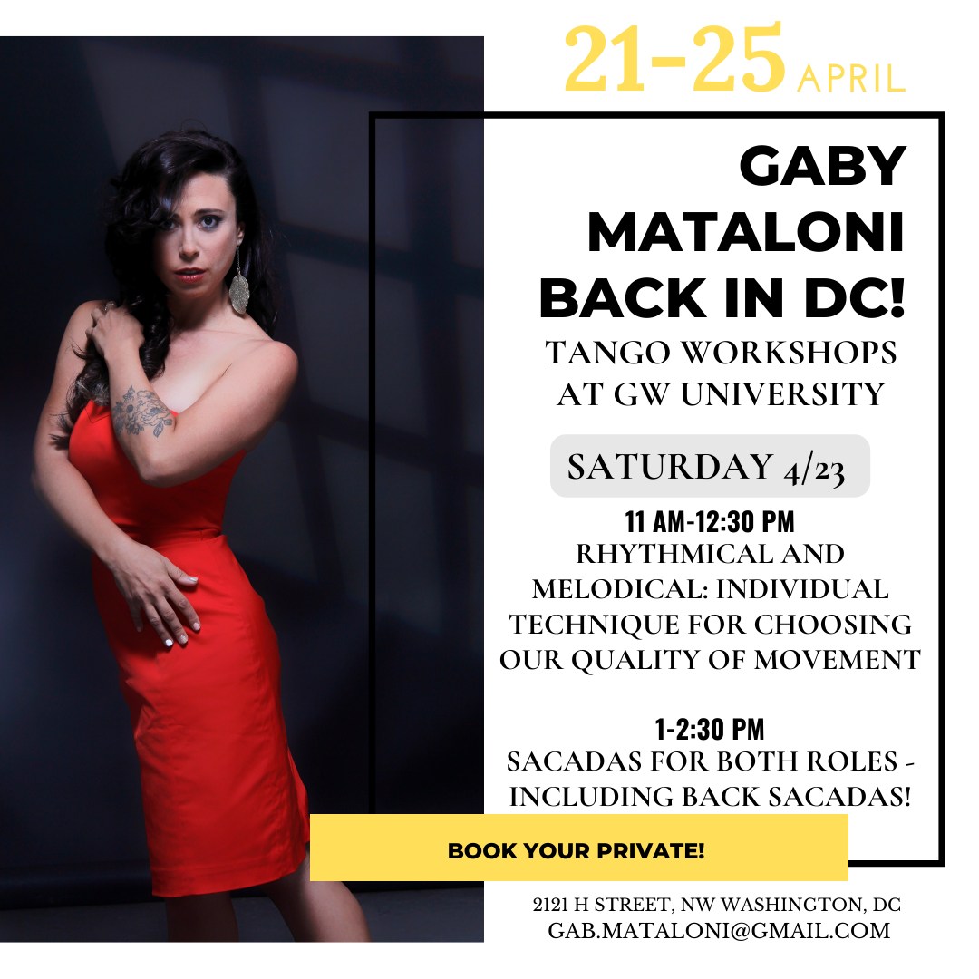Gaby Mataloni back in DC!