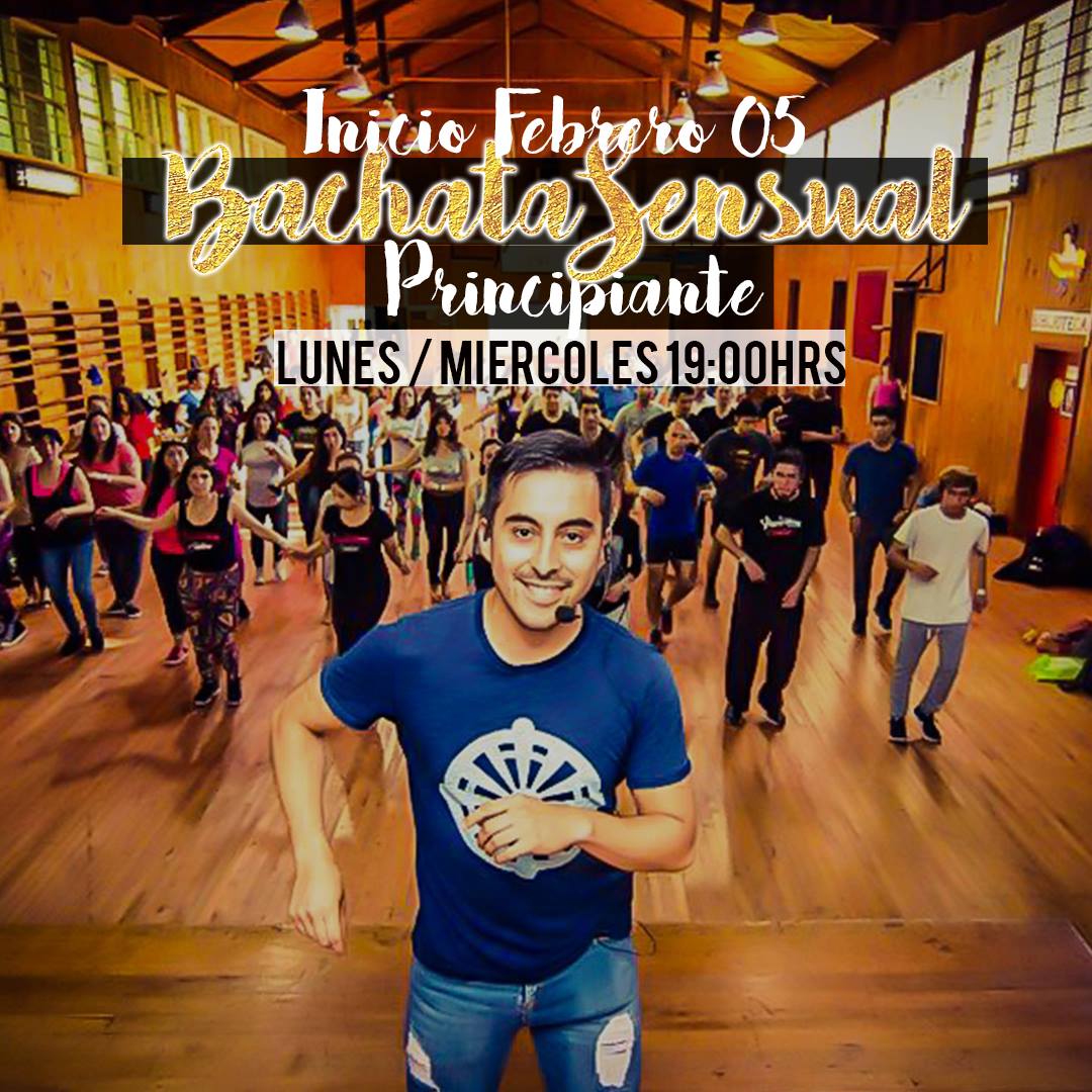 Bachata Sensual Principiante (desde 0) 19:00hrs lun mier
