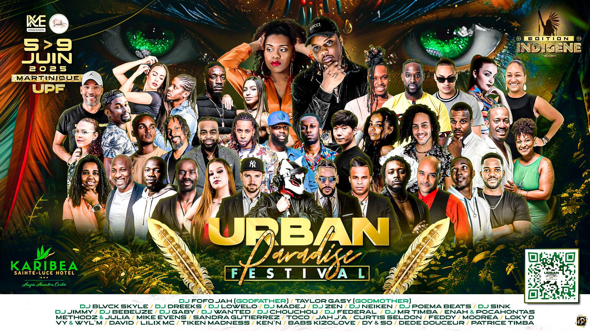 URBAN PARADISE FESTIVAL : Édition INDIGÈNE