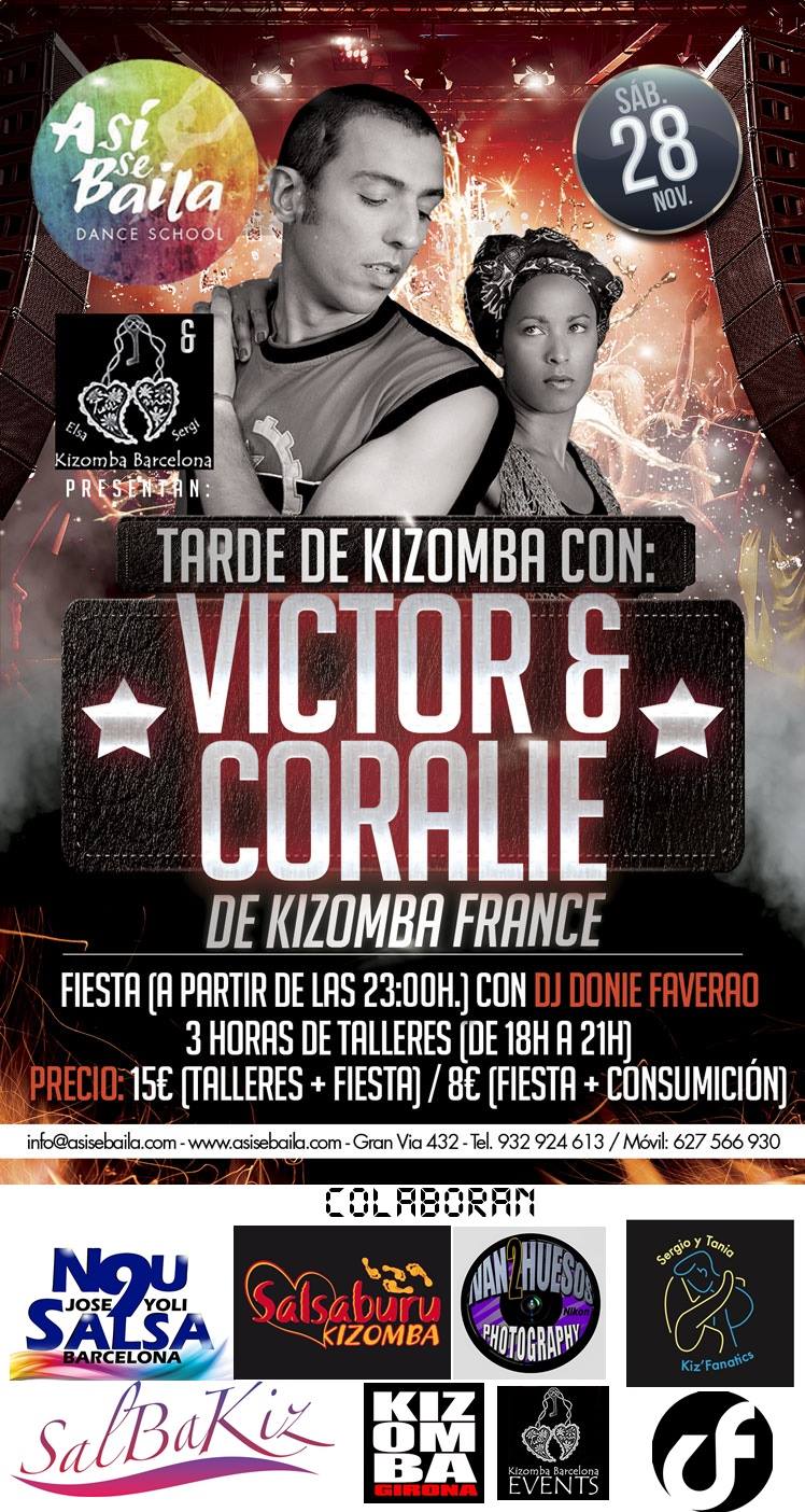 Kizomba Barcelona VIP Party - Victor & Coralie Kizomba Francia