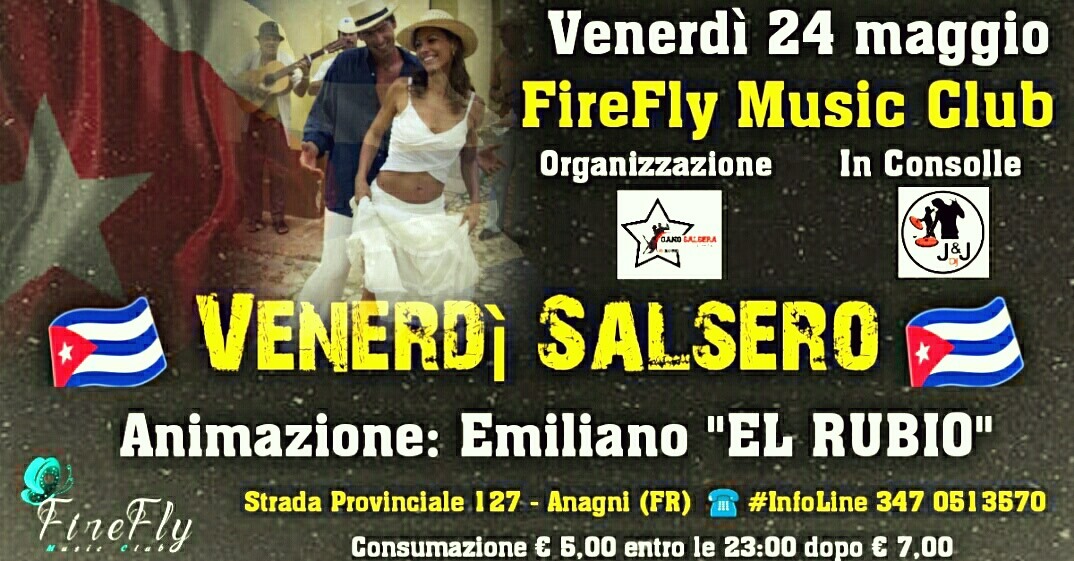 Venerdì Salsero at Firefly Music Club