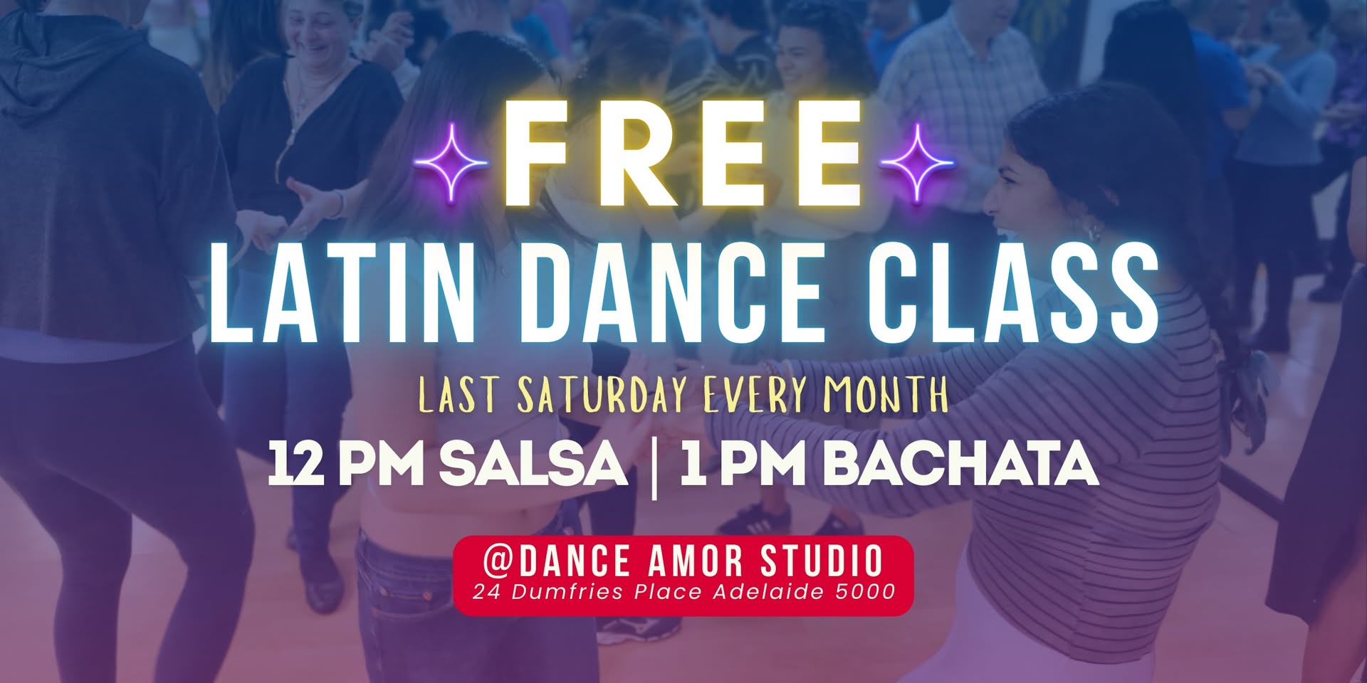 FREE Latin Dance Class Introduction to Salsa or Bachata