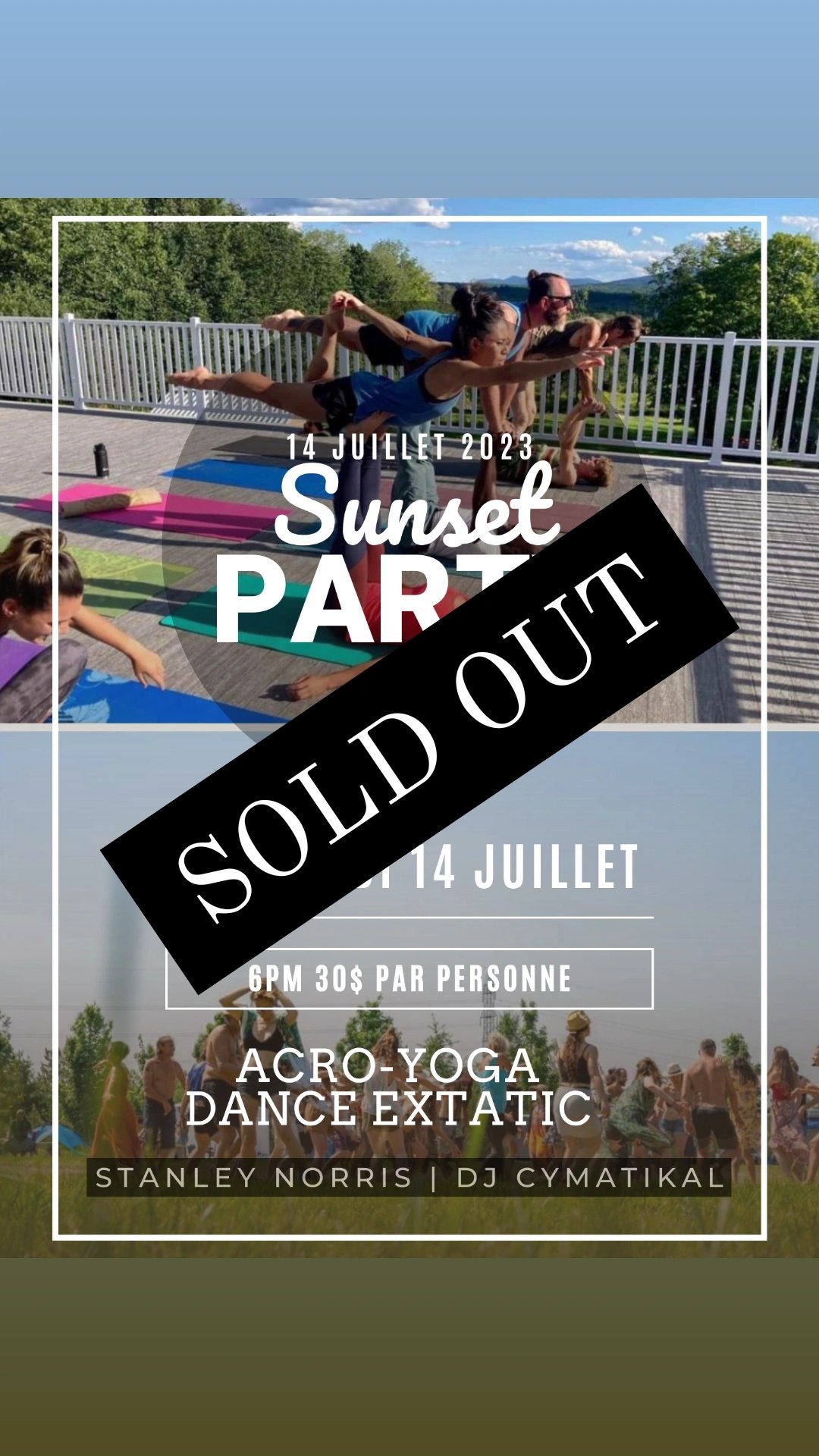 Soirée acro-yoga et danse extatique