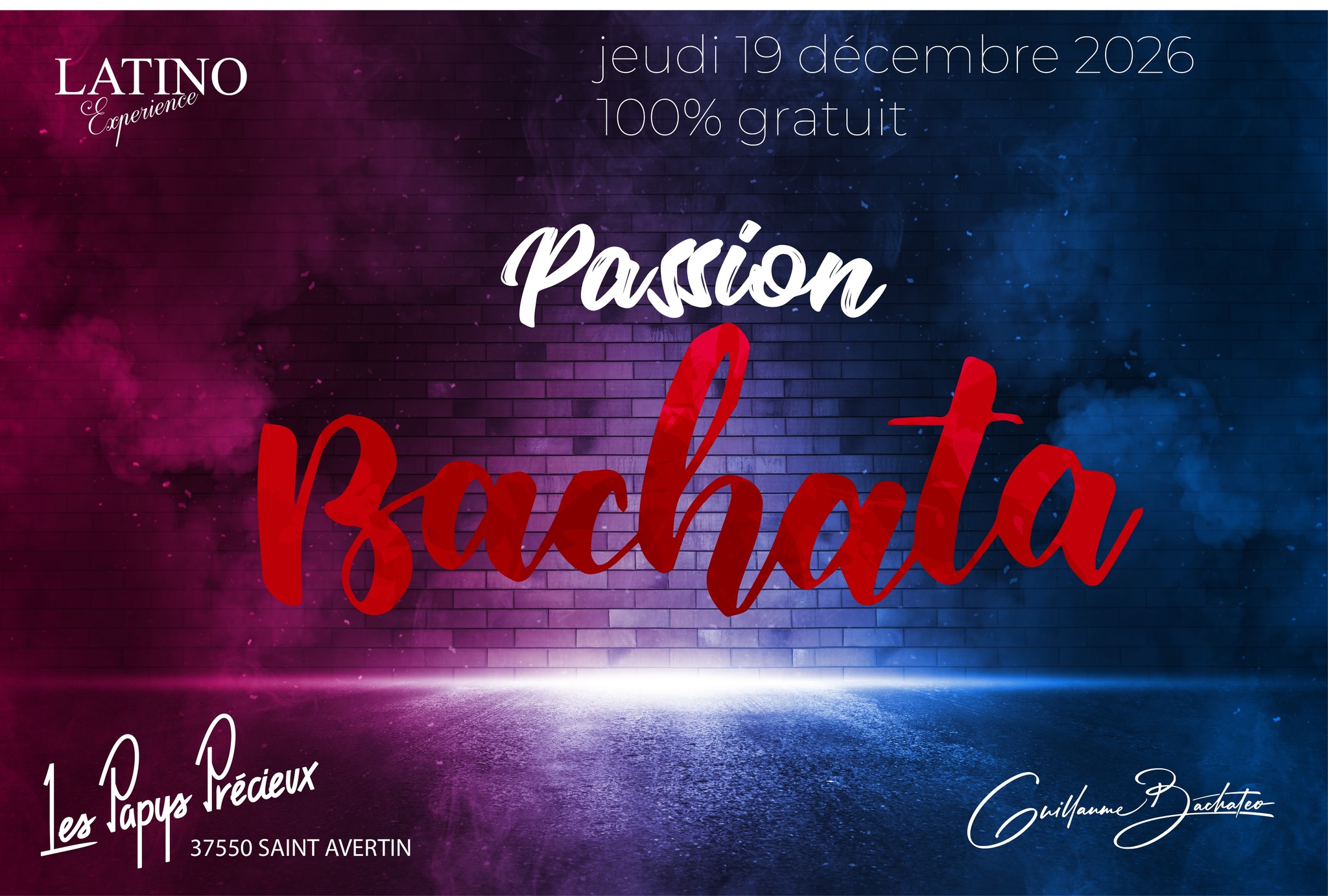 Passion Bachata - Stage + Soirée