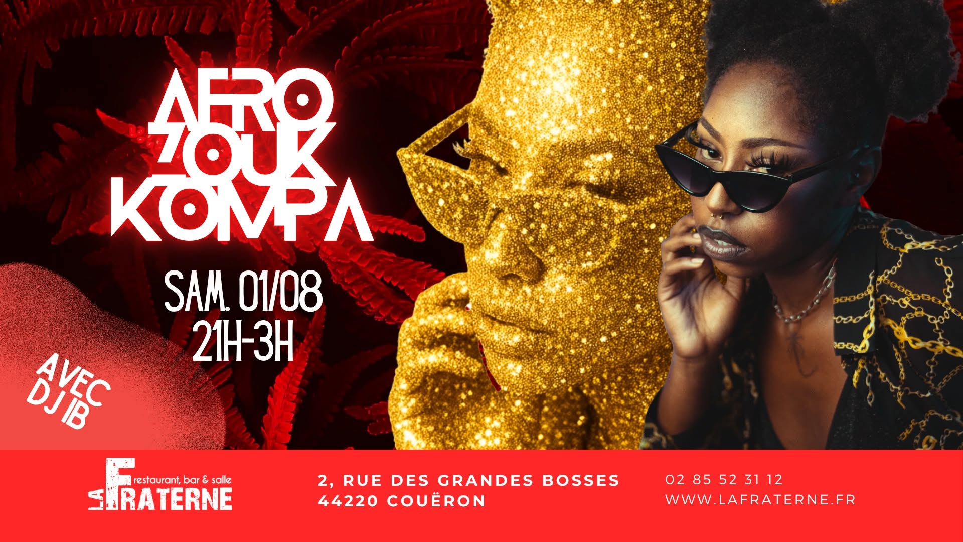 AFRO ZOUK KOMPA - Dj IB - 01 08 ✨