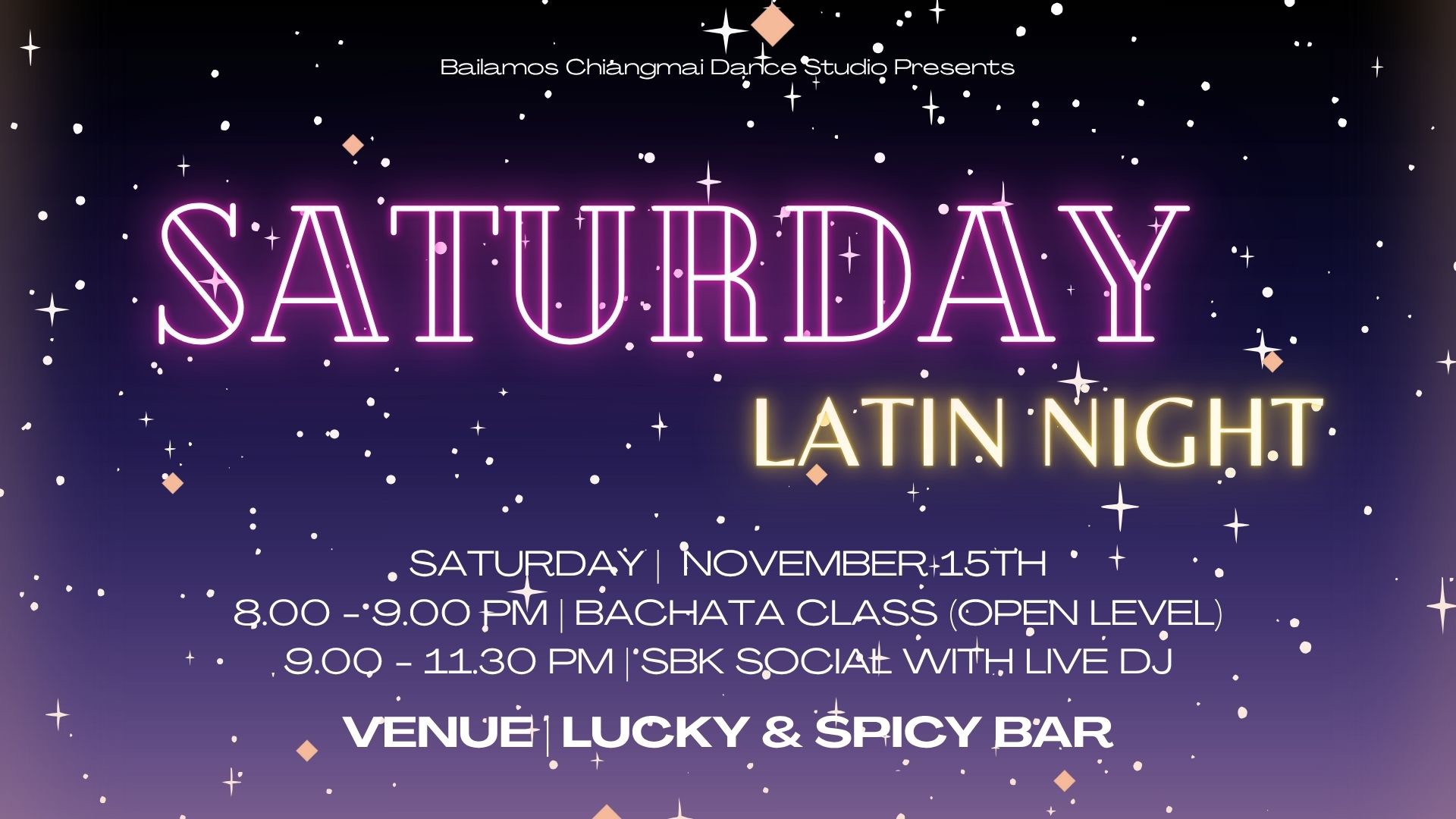 Saturday Latin Night