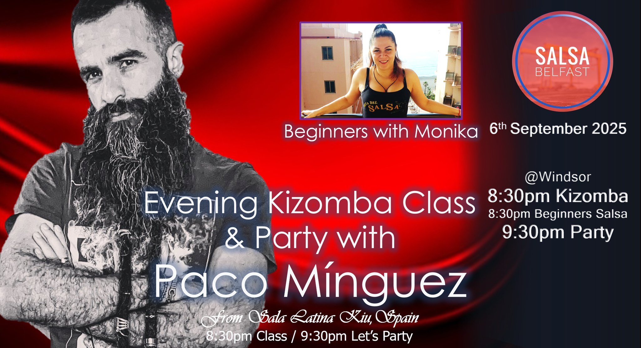 Windsor Salsa & Kizomba Party (Sept 2025) ft Paco