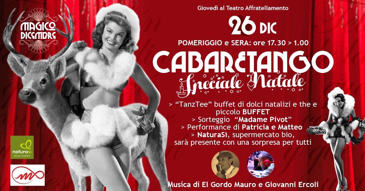 Speciale pomeridiana&serale di St. Stefano- premi, buffet ecc.