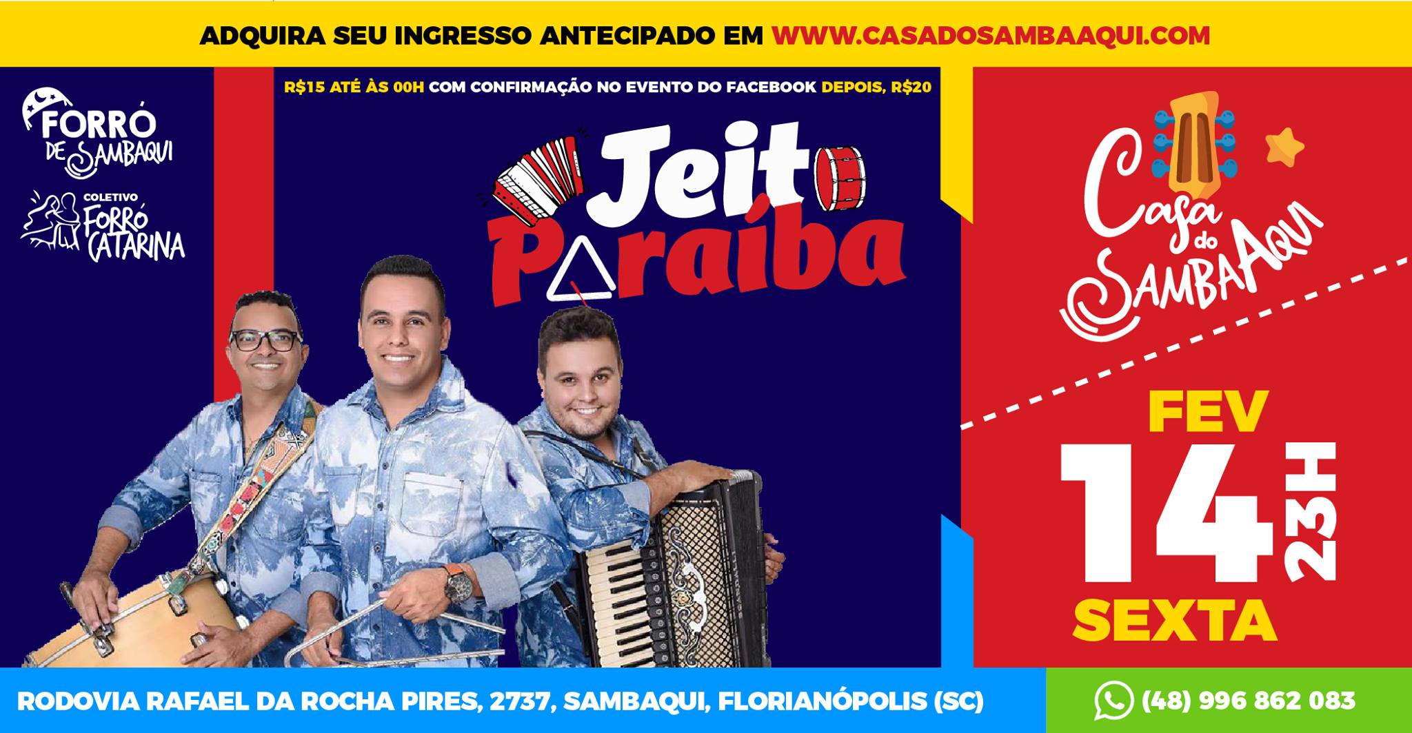 14.2 23h Jeito Paraíba no Forró de Sambaqui