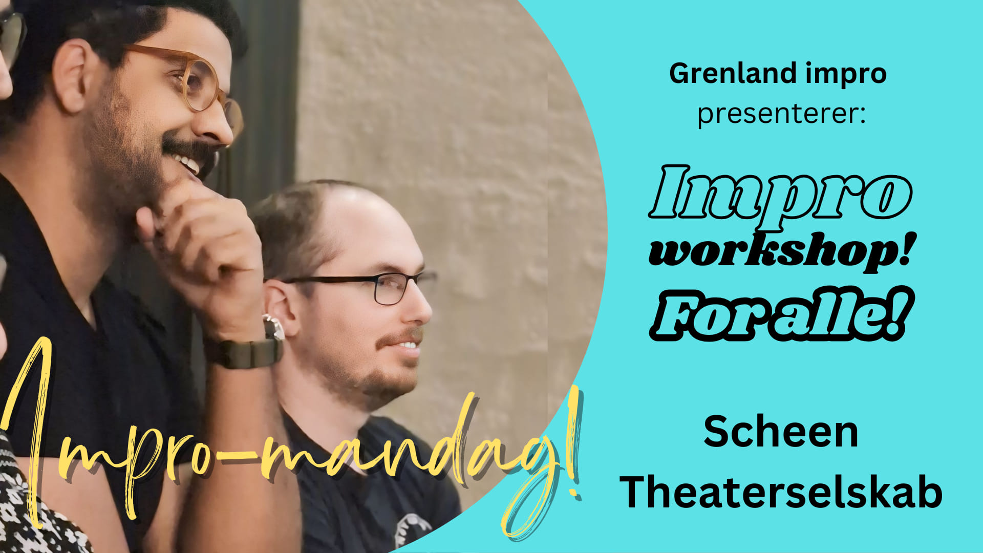 Impro-workshop for alle!
