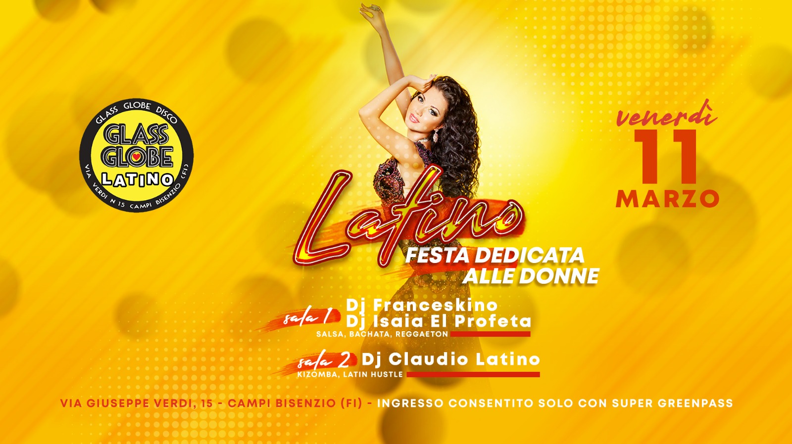 il Venerdì è Glass Globe Latino