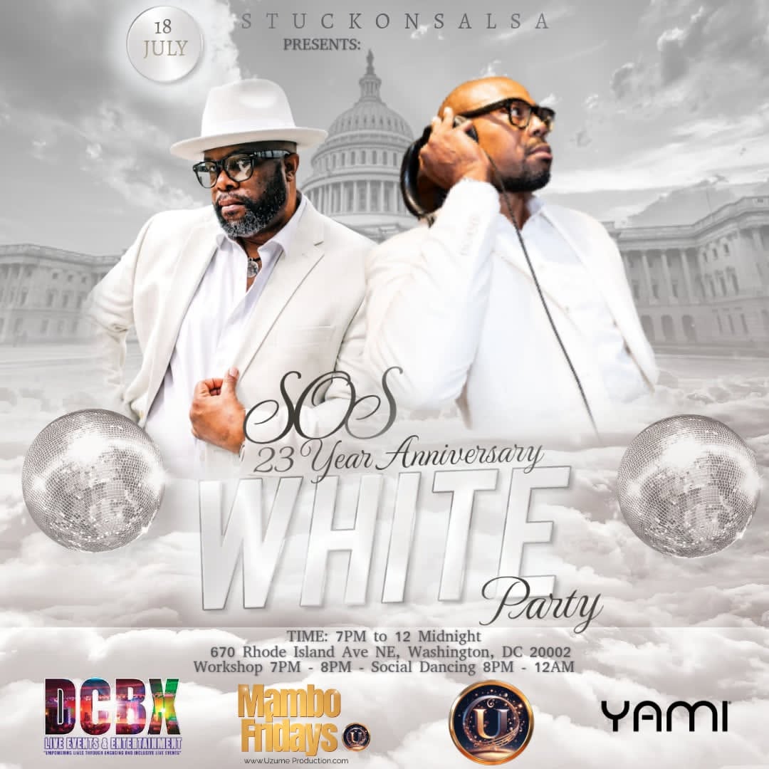 Stuckonsalsa 23rd Anniversary and All White Party