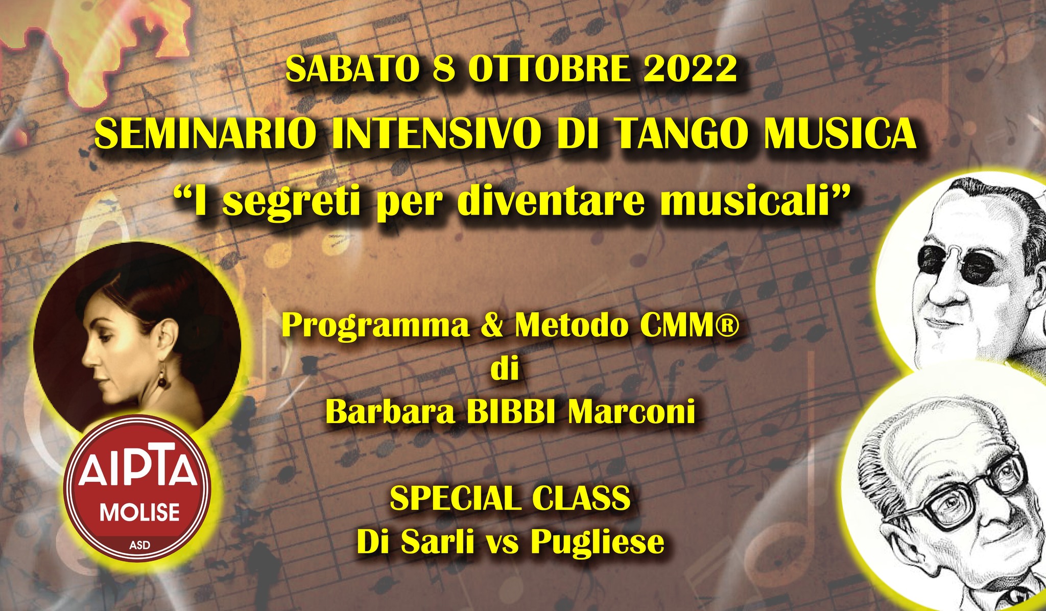 SEMINARIO INTENSIVO DI TANGO MUSICA
