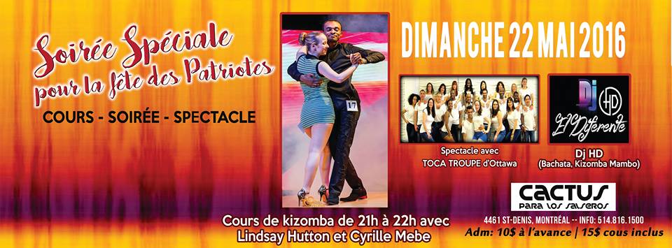 Soiree Speciale pour la fete des Patriotes