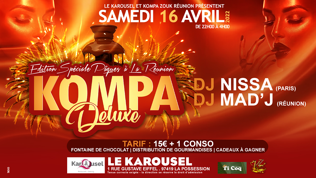 KOMPA DELUXE A LA REUNION- Édition Spécial Pâques