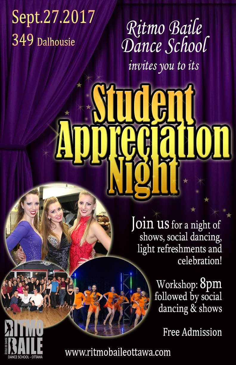 Ritmo Baile Student Appreciation Night