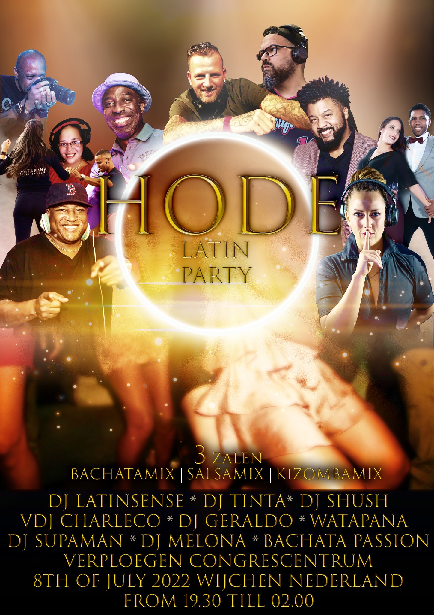 HODE HOT SUMMER LATIN PARTY 8 juli 2022