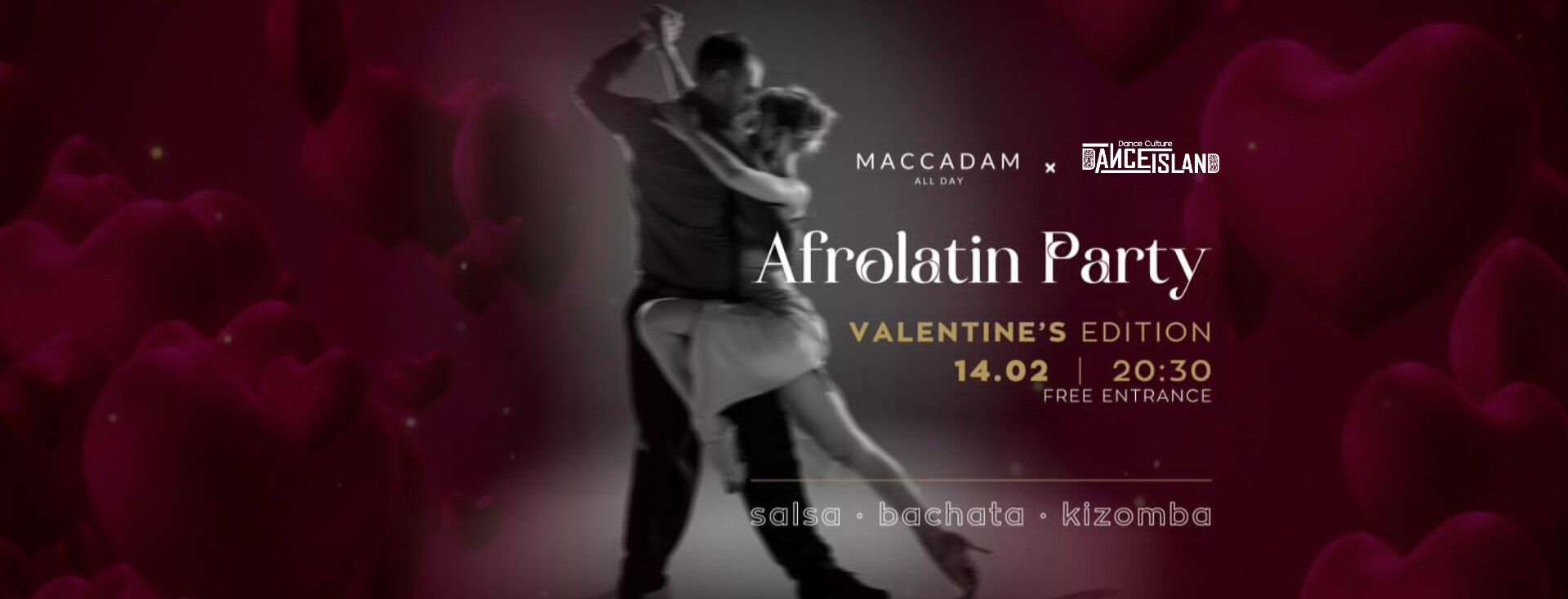 *AfroLatin Party* ❣️ Valentine's Edition 📢 Sensualonica Promo 💥