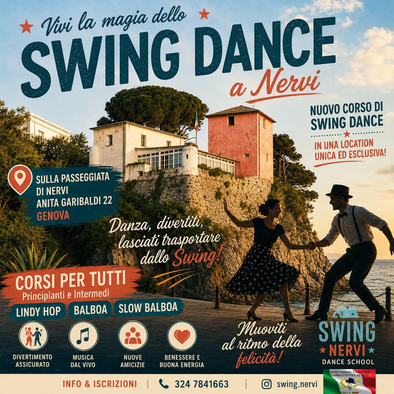 Corsi swing dance Nervi