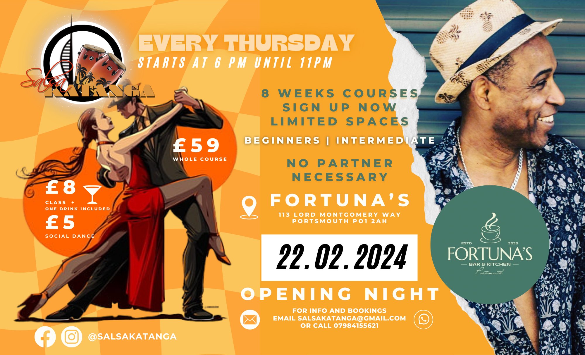 Salsa Katanga: New Venue Launch π