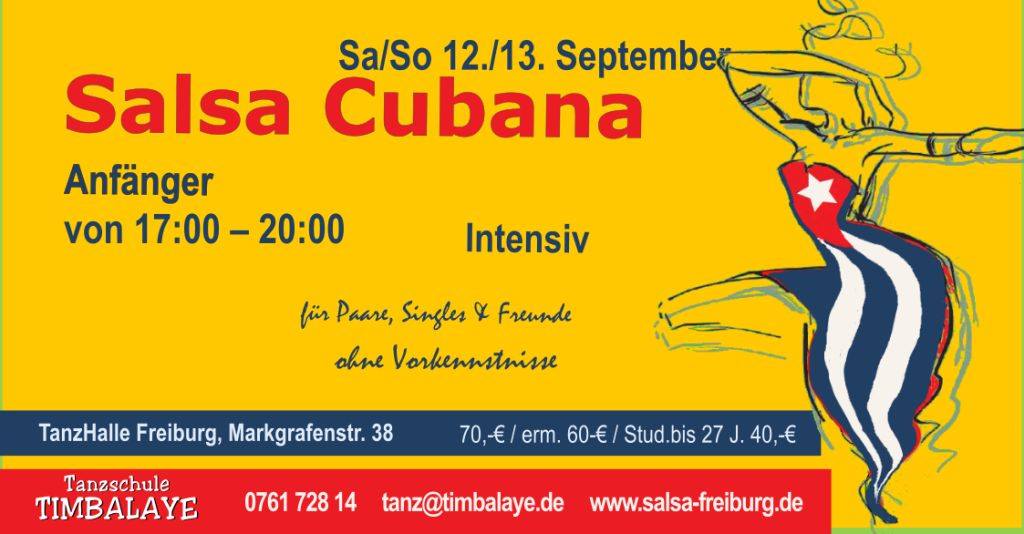 Salsa Anfänger Intensiv 12. 13. September