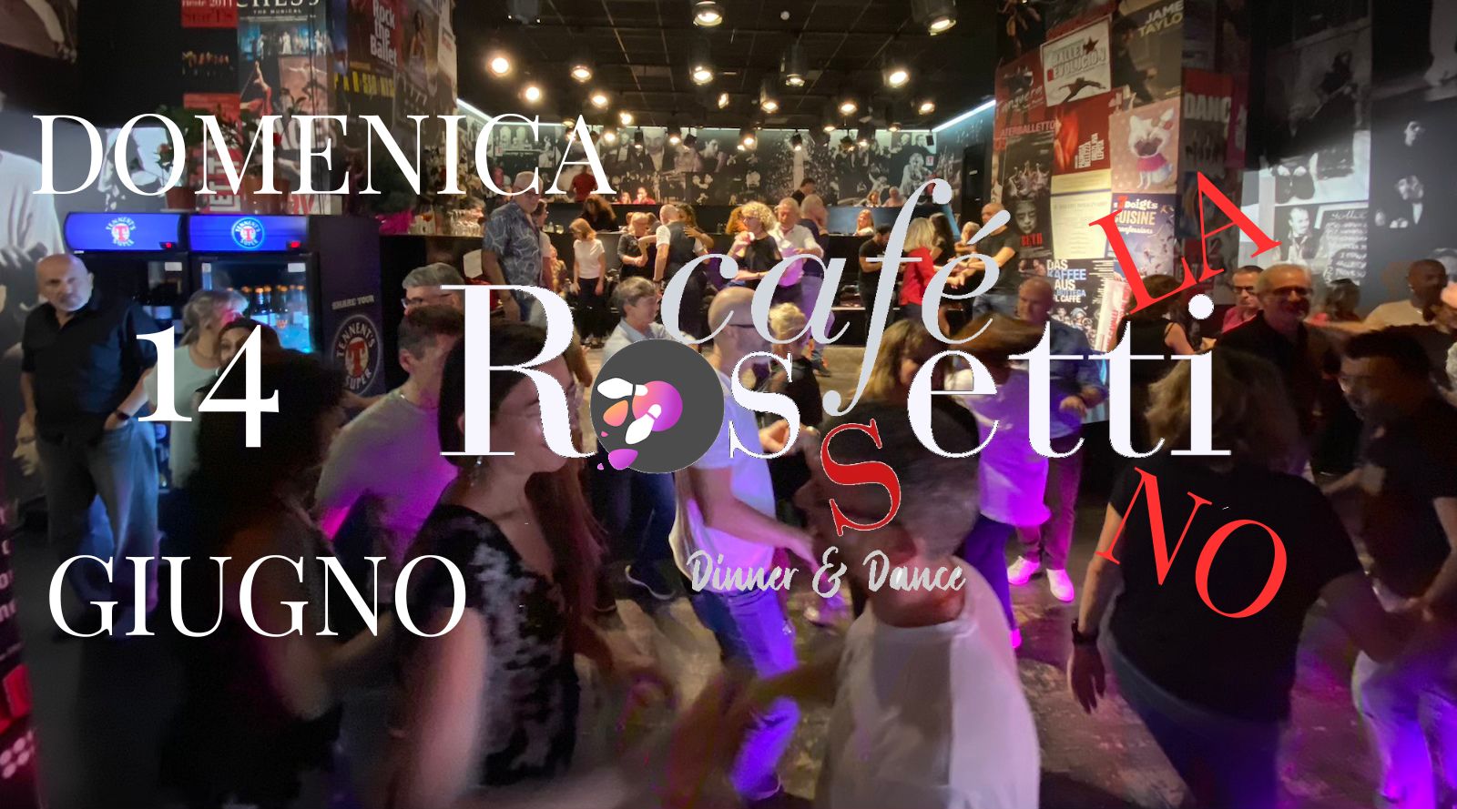 Café Rossetti LATINO " al aire libre " !