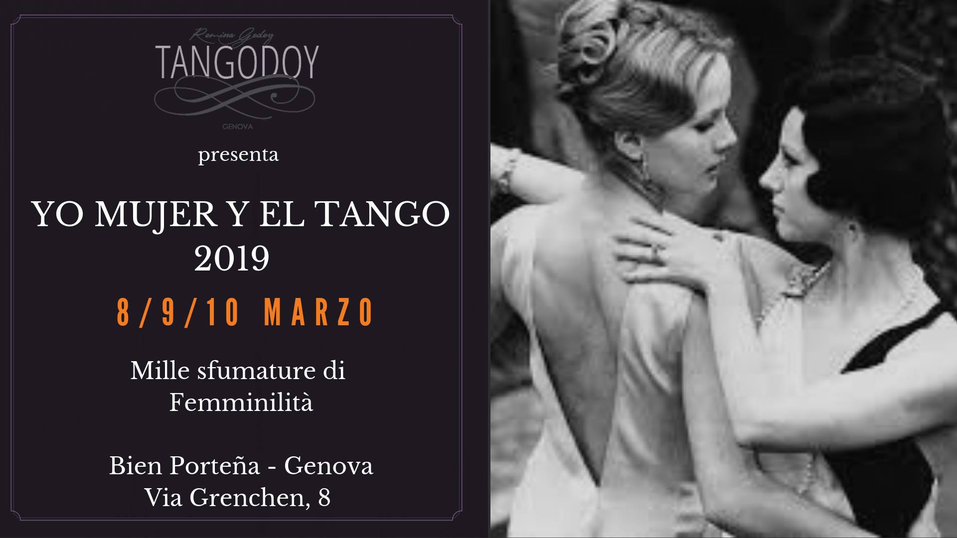 Yo mujer y el Tango 2019