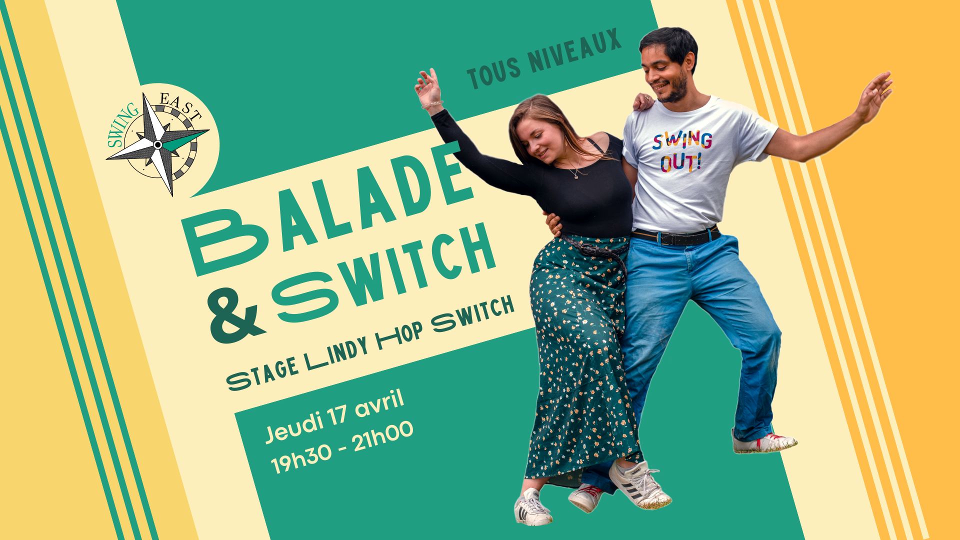 Balade et Switch - Stage de Lindy Hop Switch
