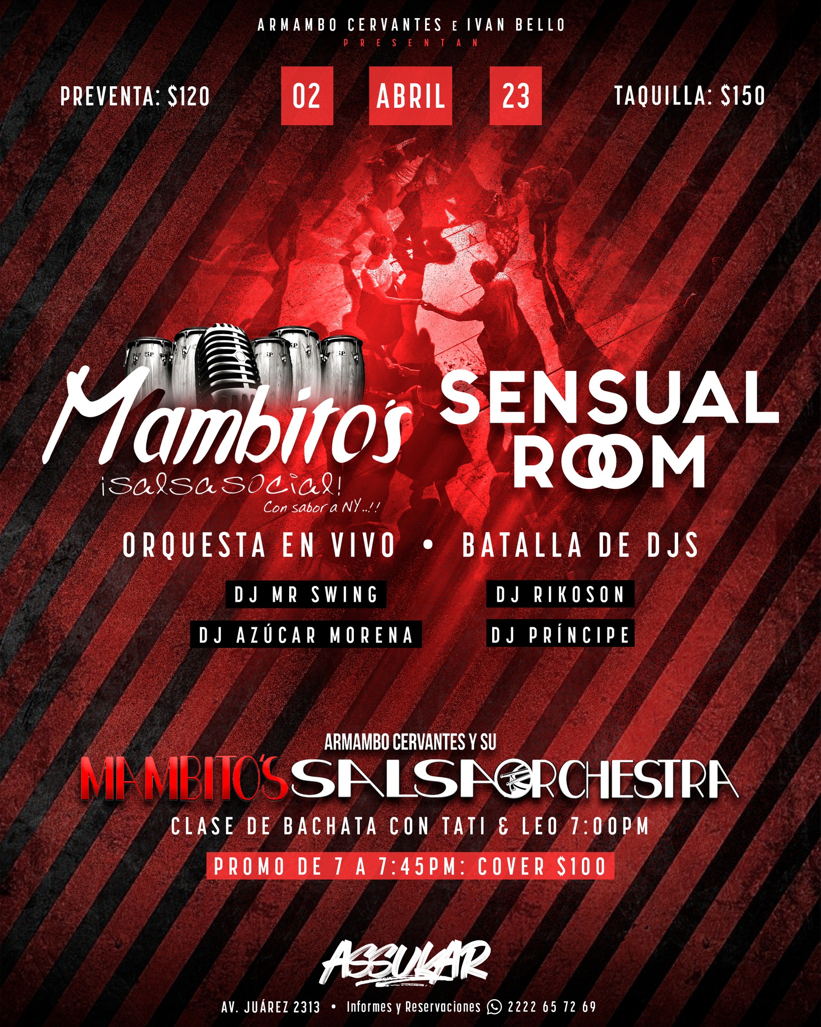 Noche de Mambitos Salsa Social y Sensual Room