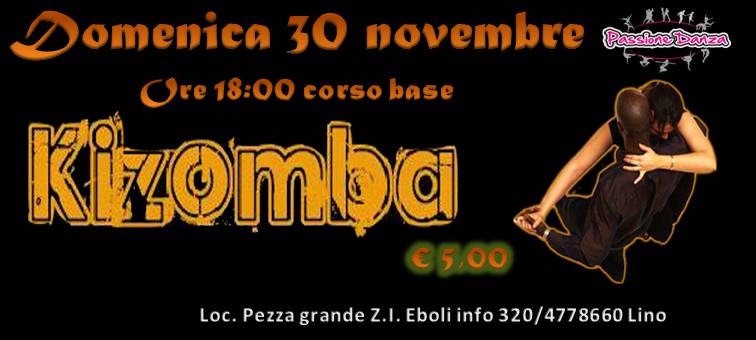 KIZOMBA corso base 2° lezione PASSIONE DANZA di Lino Vuocolo