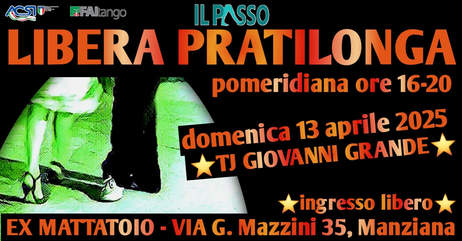 LIBERA PRATILONGA *pomeridiana* A MANZIANA