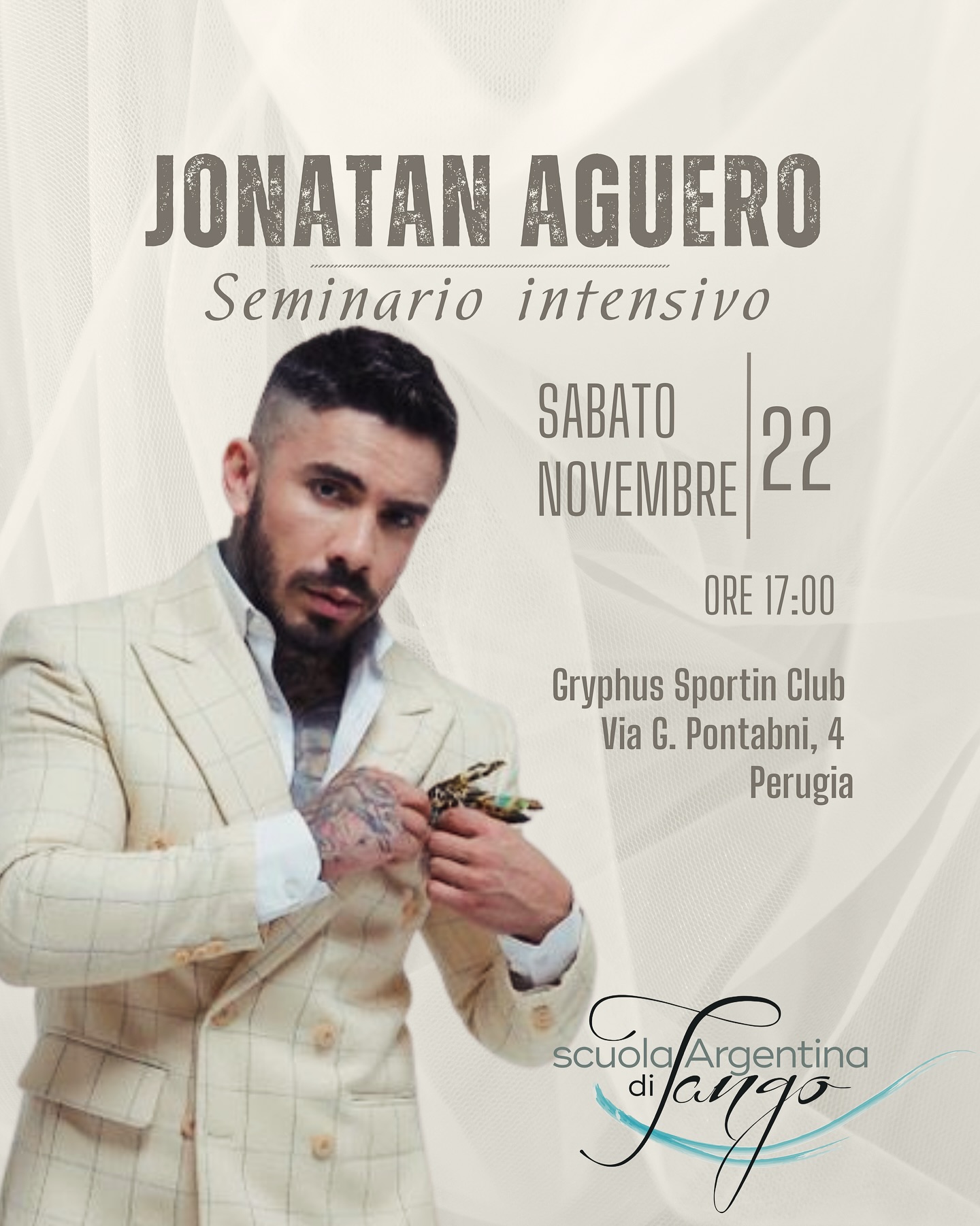 Seminario intensivo con Jonatan Aguero y Melina Mouriño