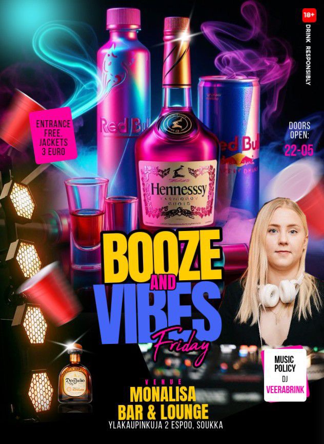 Booze&Vibes Friday Party