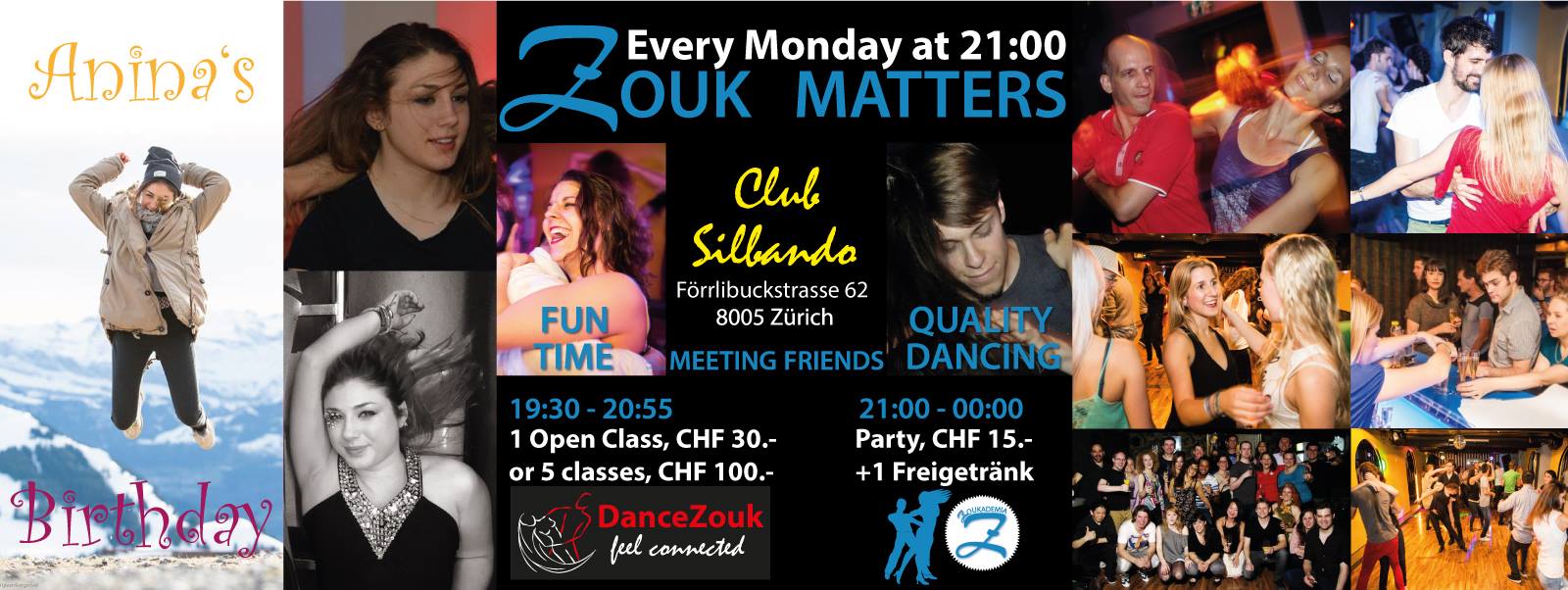 Anina's Birthday Zouk - 26.12.16