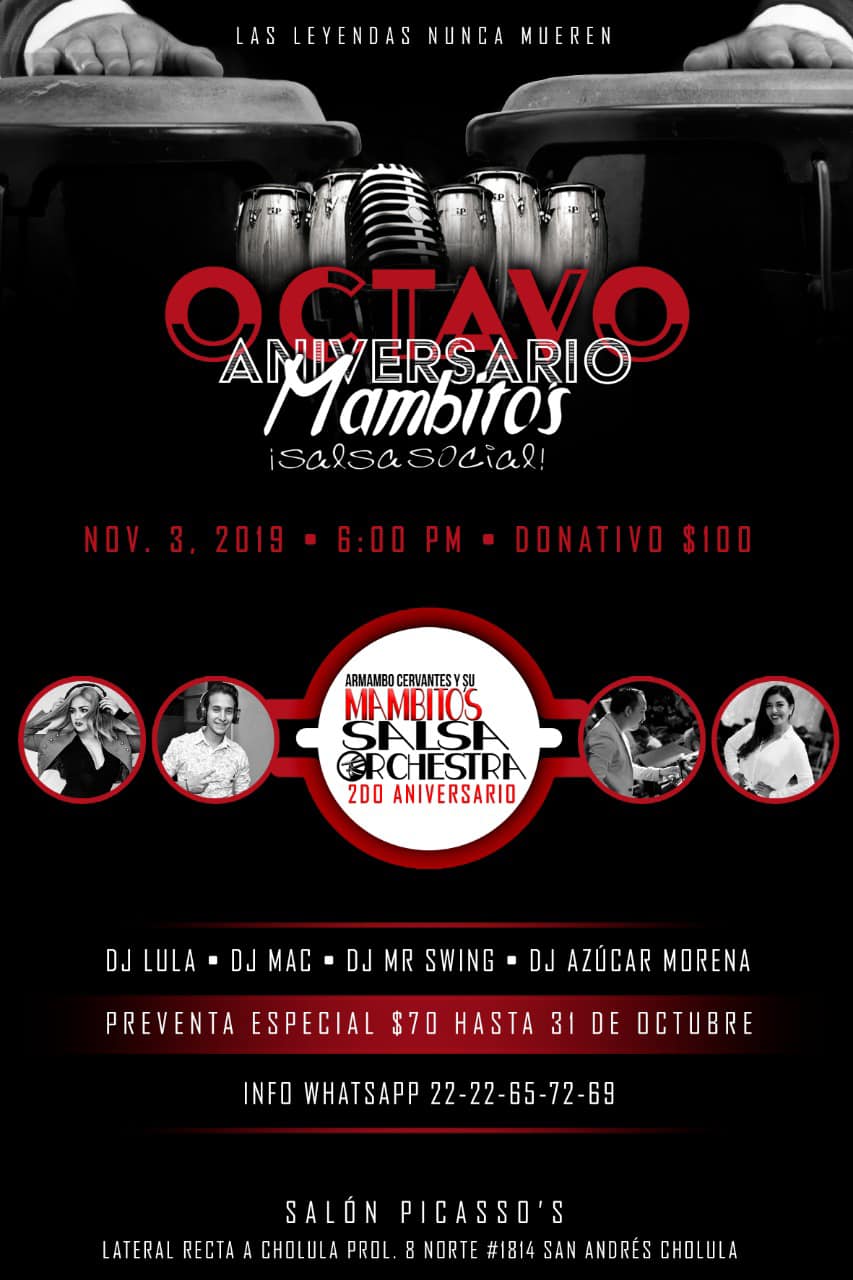 8vo Aniversario Mambito's Salsa Social