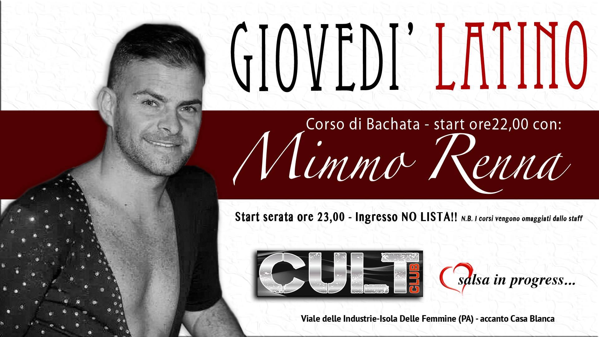 Il Giovedì in PROGRESS al CULT