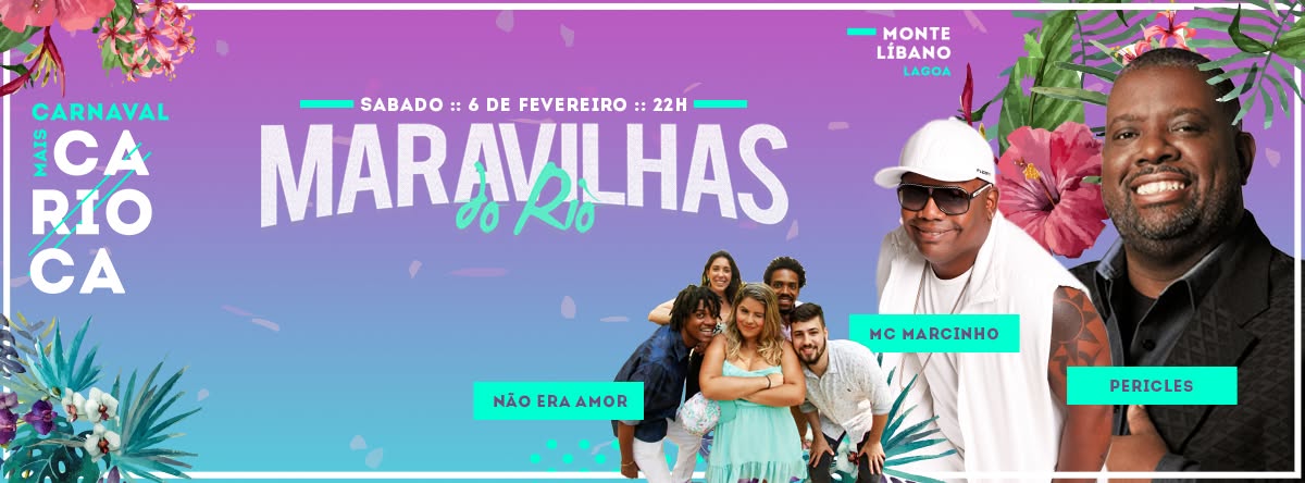 HOJE! Maravilhas do Rio de Carnaval :: Péricles, Mc Marcinho e Não Era Amor