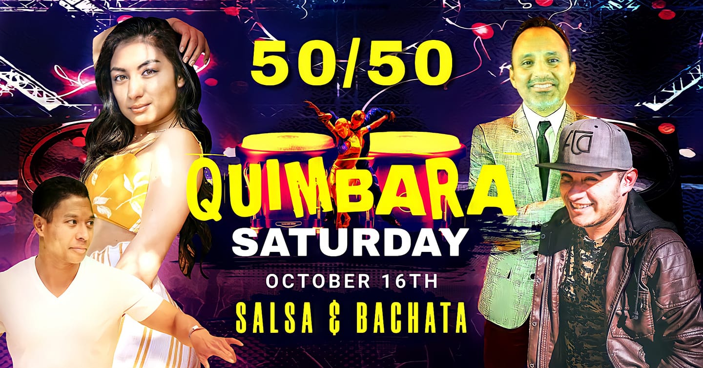 QUIMBARA 50 50 SALSA BACHATA DJ AMEZCUA & DJ JULITO'S RUMBÓN