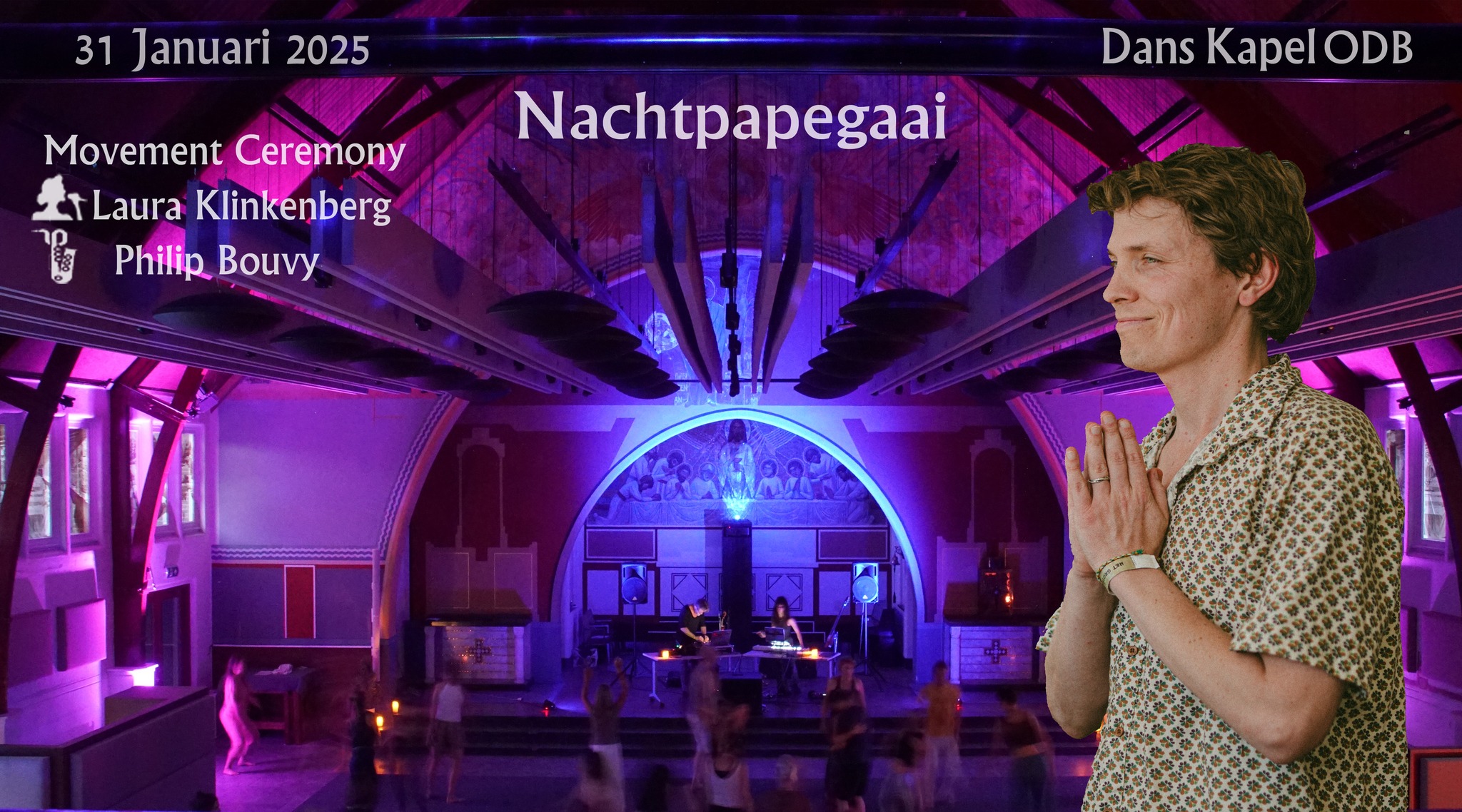 ECSTATIC DANCE JOURNEY met DJ NACHTPAPEGAAI