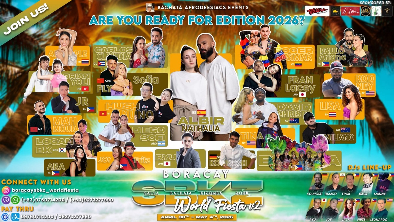 フィリピンへ行こう🇯🇵✈️🇵🇭 Boracay SBKZ World Fiesta 2026
