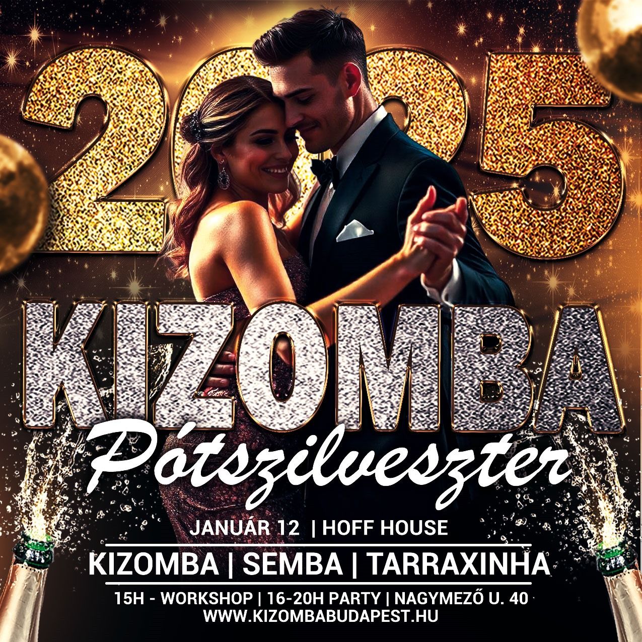 KIZOMBA Pótszilveszter Hoff House JAN12