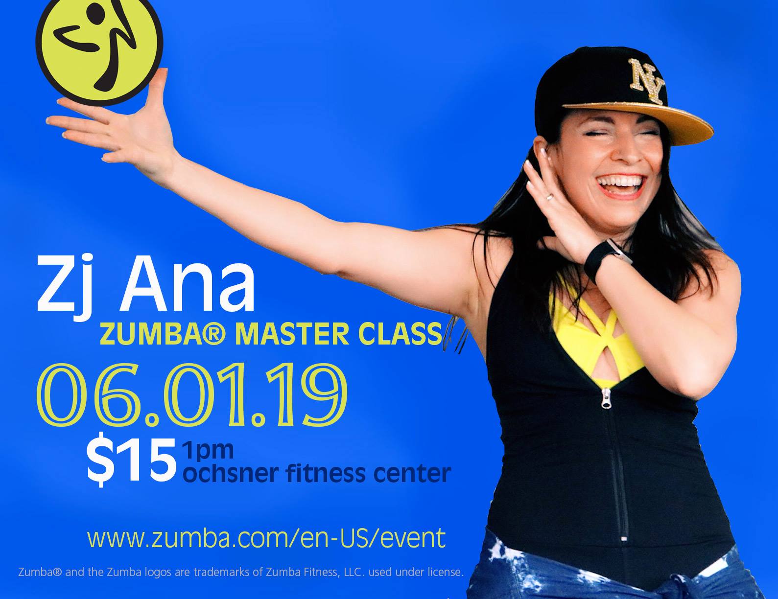 ZJ Ana ZUMBA master class NOLA
