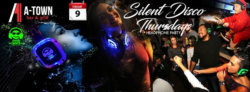 Grand Opening of Shut Up Just Dance Thursday 3 Djs Silent Disco